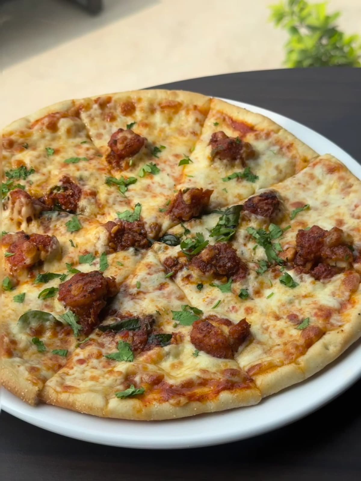 Chicken 65 Pizza